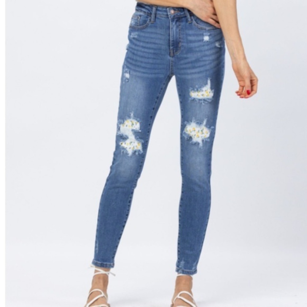 Judy Blue Skinny Fit Lemon Jeans 28